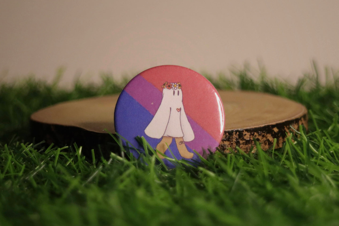 Ghost Badge (Various Flag Designs)