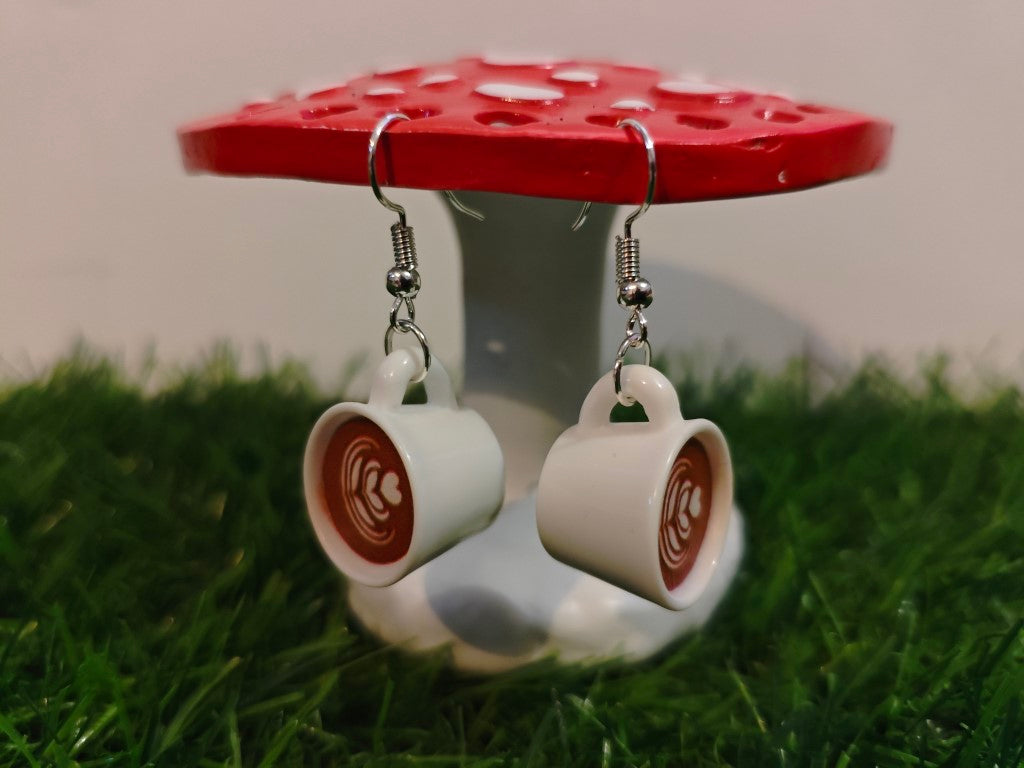 Coffee Mug Earrings
