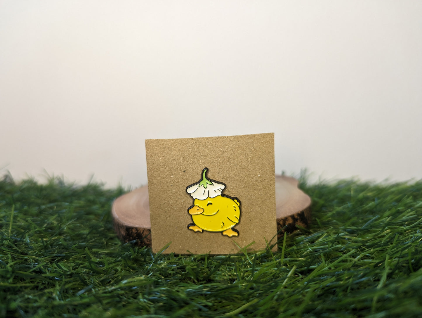 Cute Flower Duck Pin