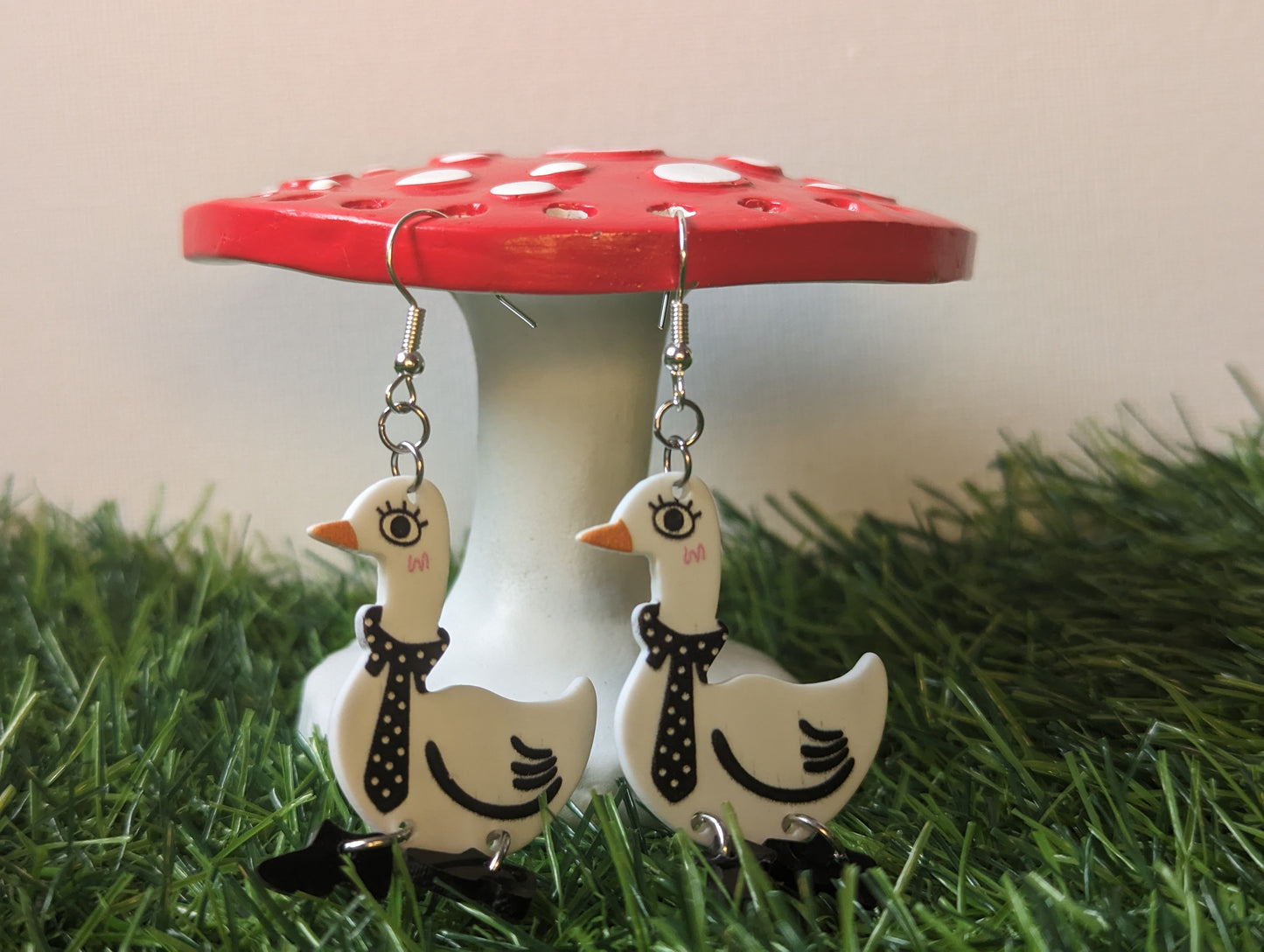 Fancy Goose Earrings