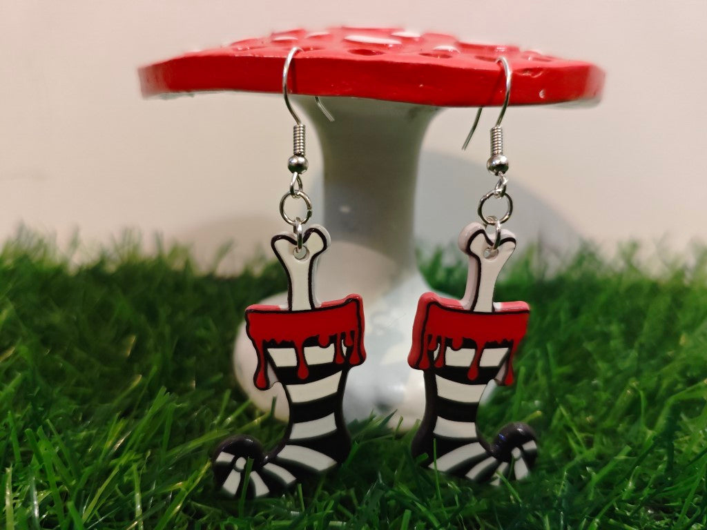 Gothic Elf Boot Earrings