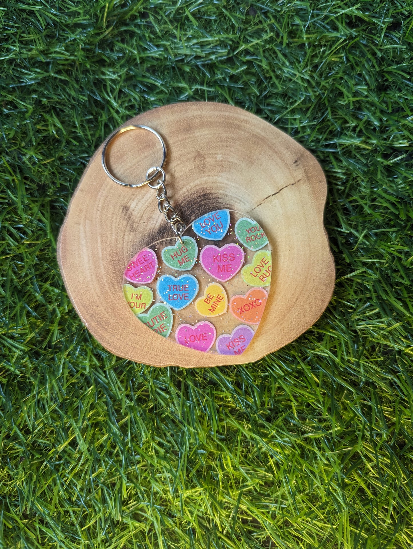 Heart Keyring