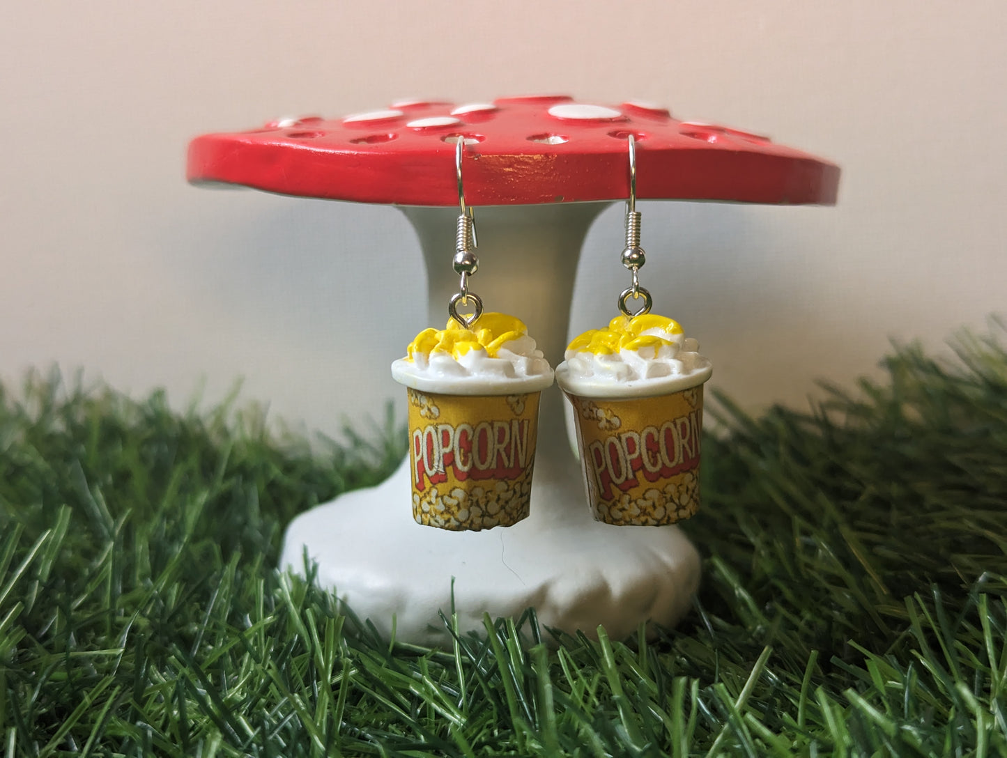 Popcorn Bucket Earrings