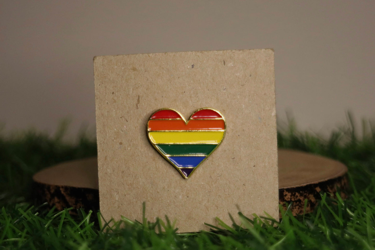 Pride Heart Pin
