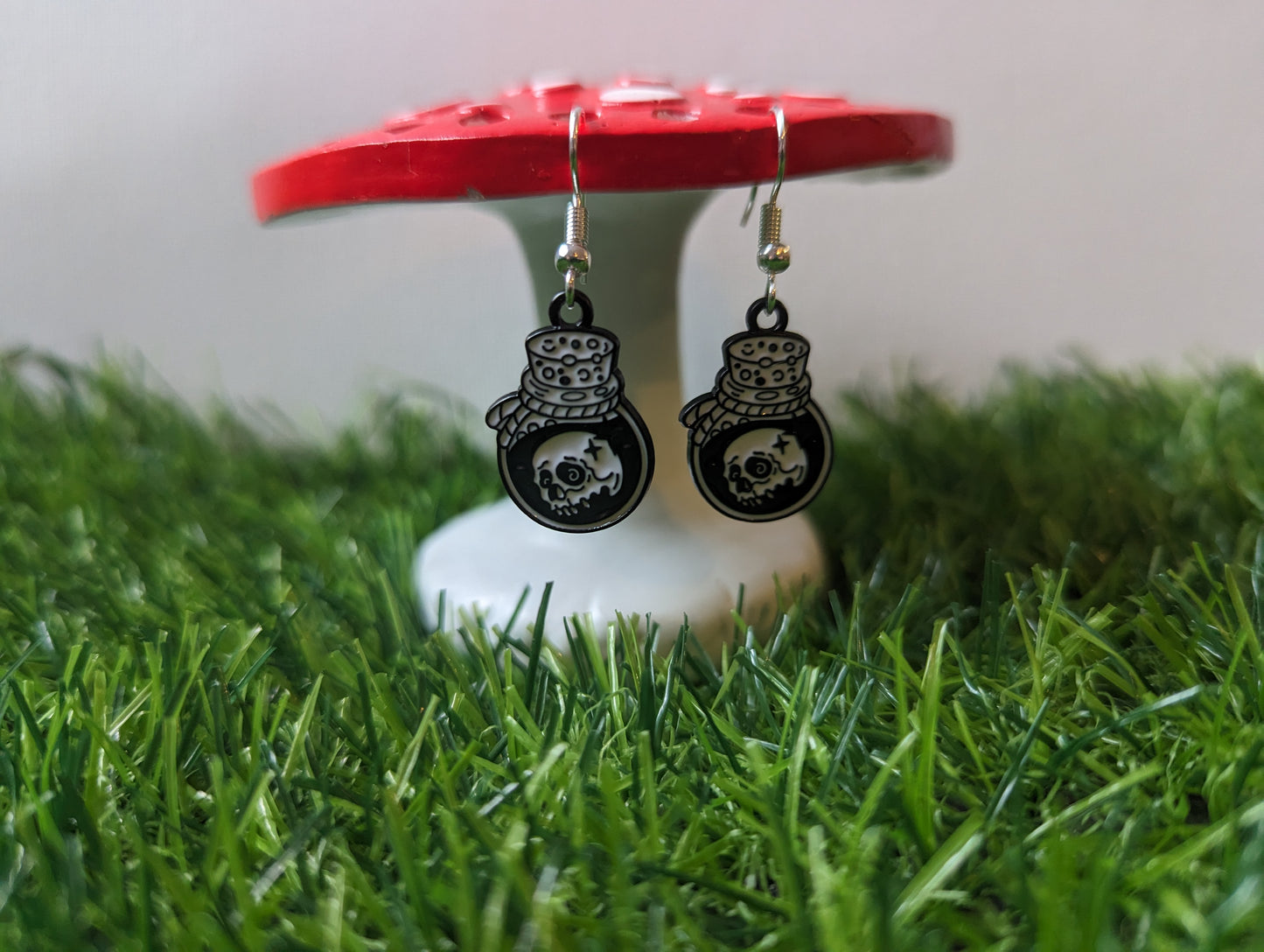 Skull Potion Earrings