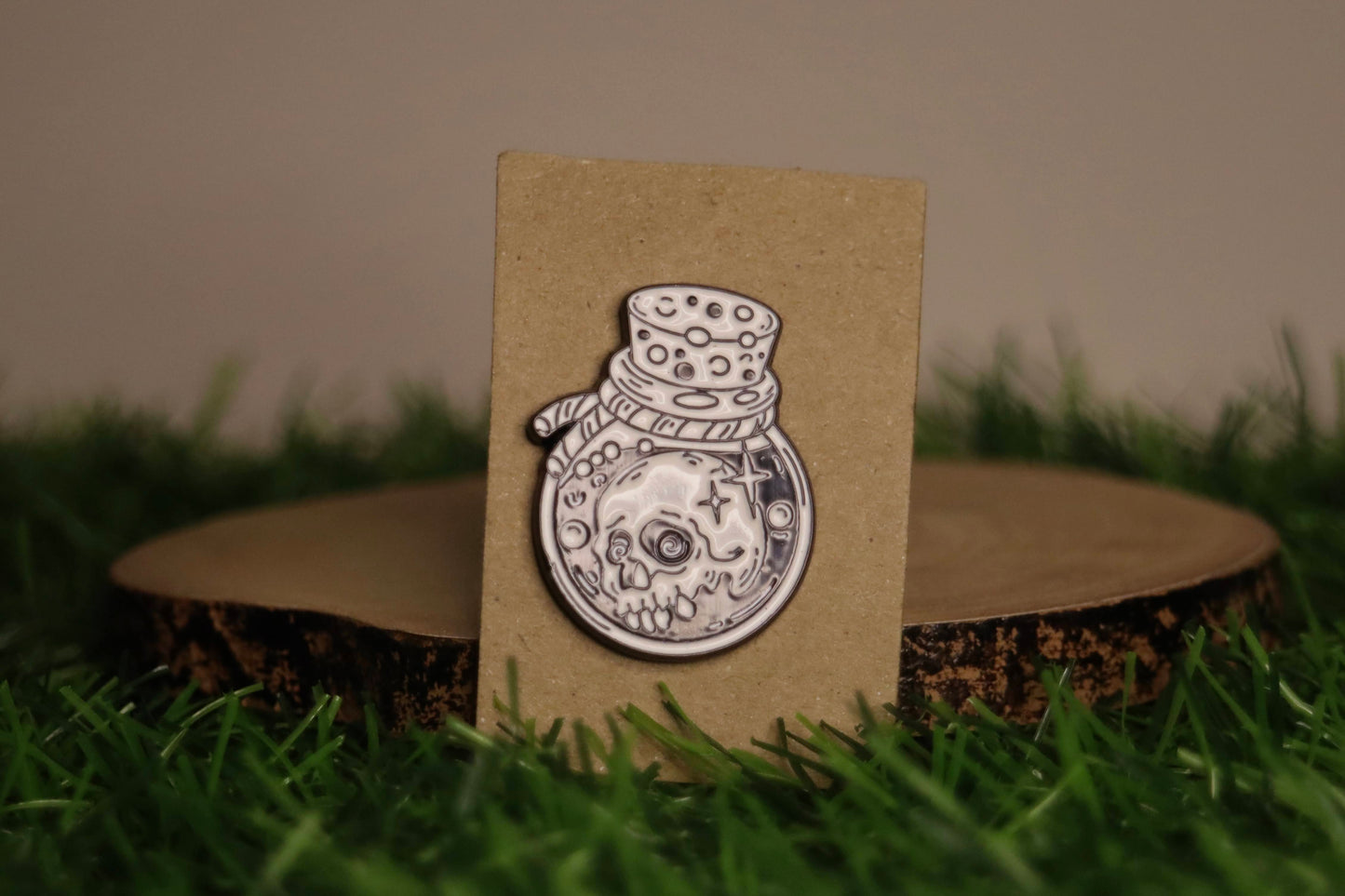 Skull Potion Pin