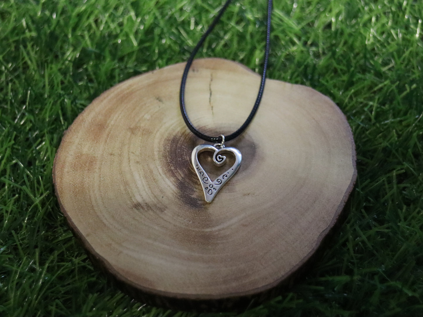 Spiral Heart Necklace