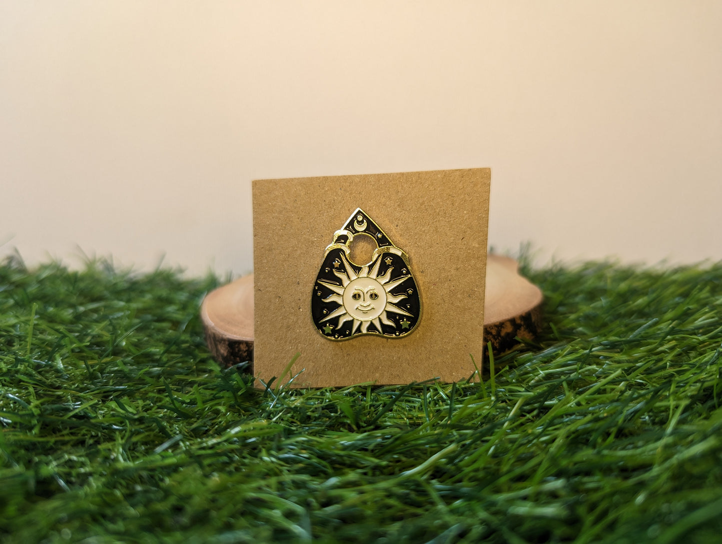 Sun Planchette Pin