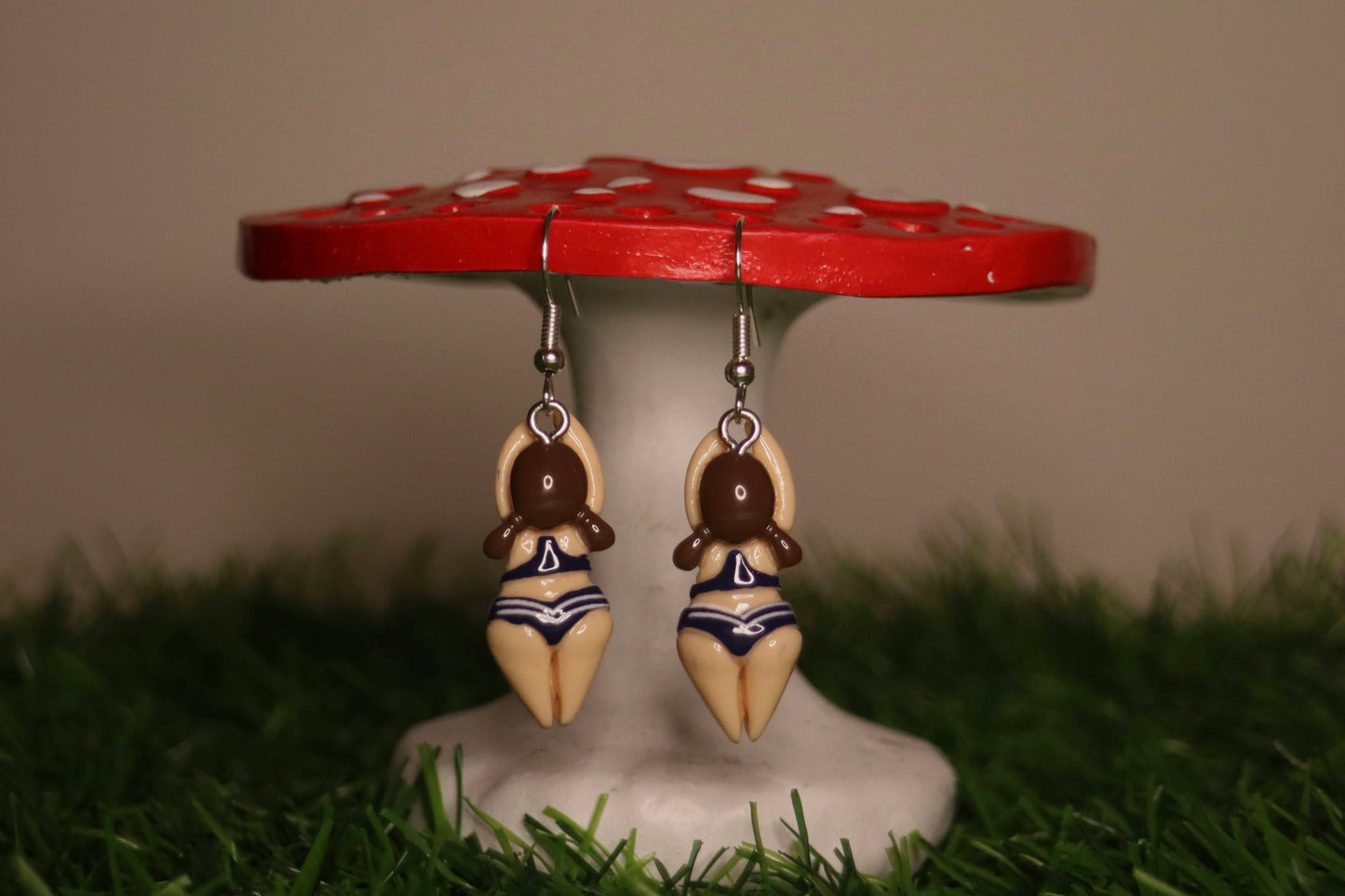 Swimming Person Earrings