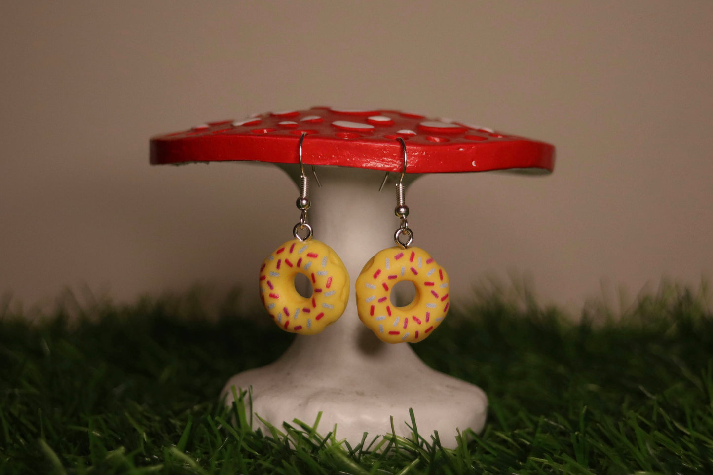 Sprinkle Doughnut Earrings