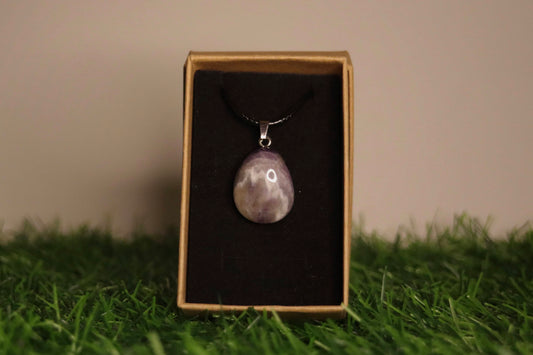 Amethyst Tumble Stone Necklace