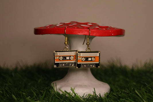 Cassette Tape Retro Earrings