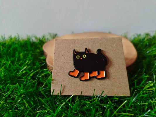 Cat In Boots Pin