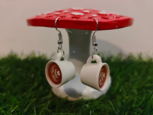 Coffee Mug Earrings