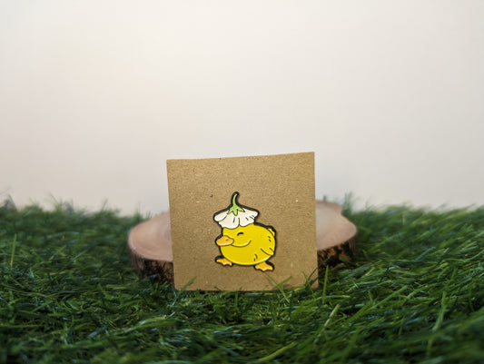 Cute Flower Duck Pin