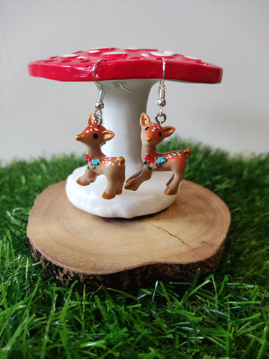 Cute Reindeer Earrings