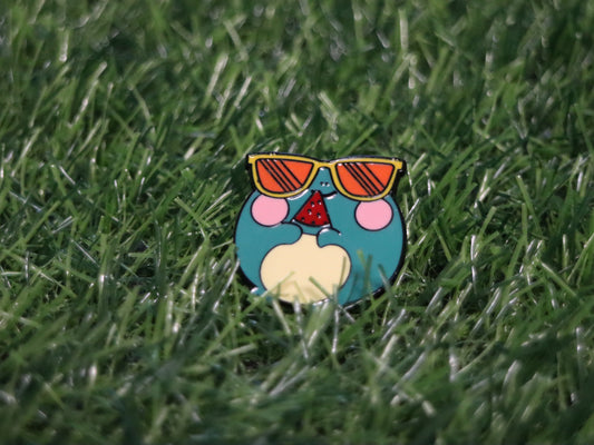 Frog Wearing Sunglasses Pin