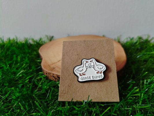 Goose Bumps Pin