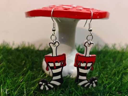 Gothic Elf Boot Earrings