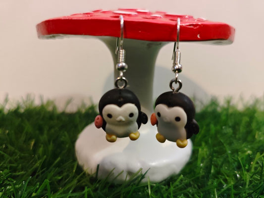 Penguin Earrings