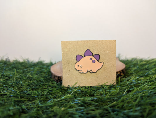 Pink Dinosaur Pin