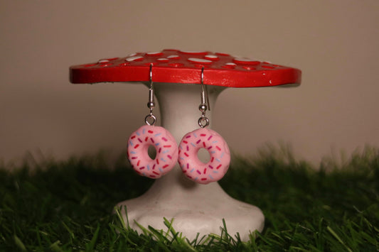 Sprinkle Doughnut Earrings