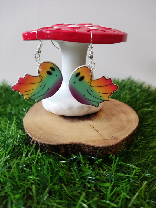 Pride Flying Ghost Earrings