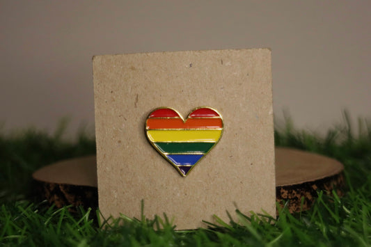 Pride Heart Pin