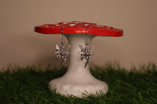 Silver Fairy Earrings