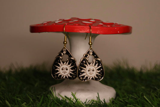 Sun Planchette Earrings