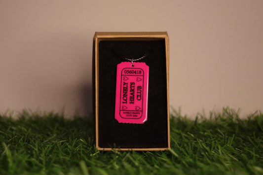 Ticket Stub Necklace